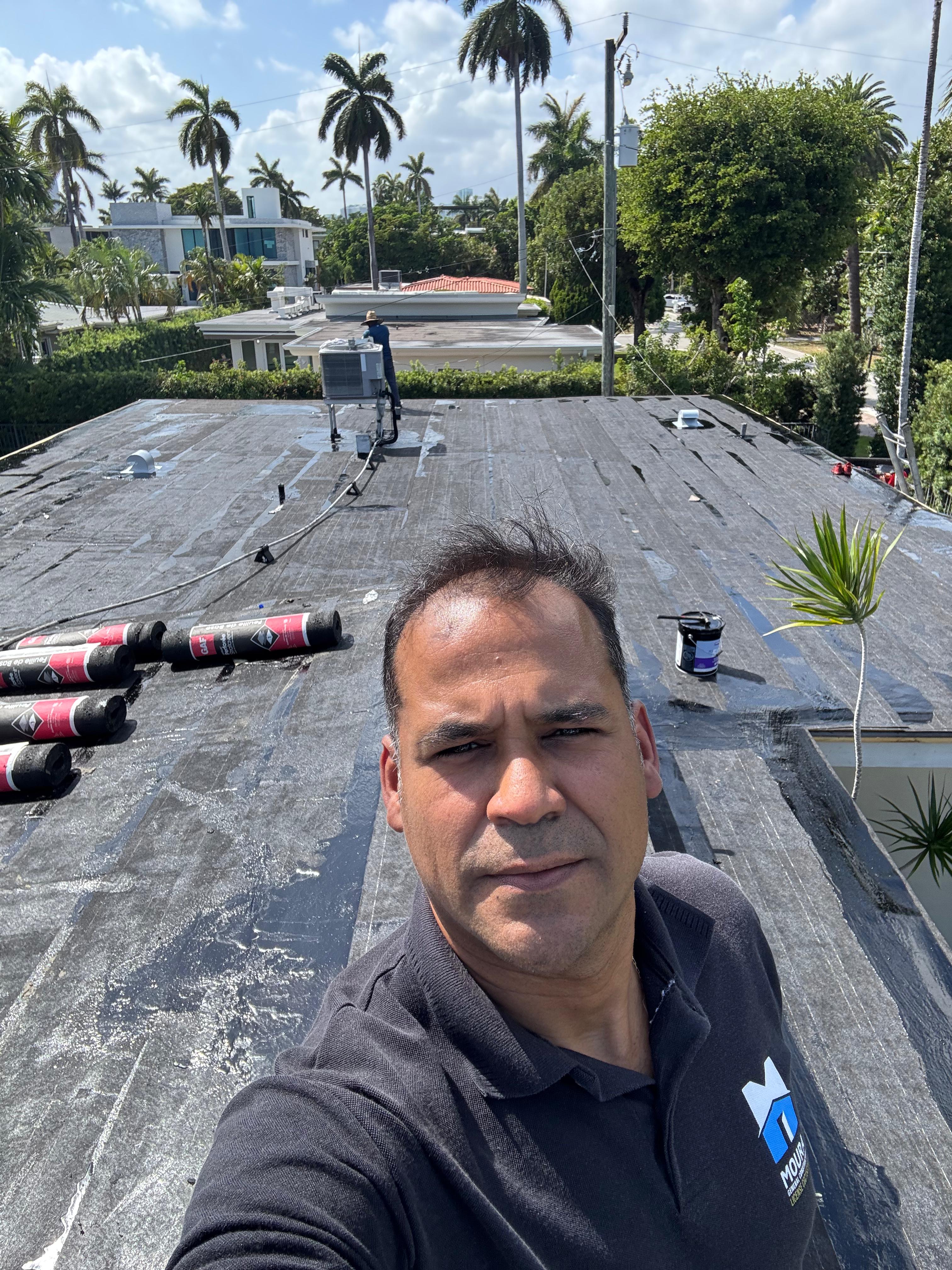 Renato Moura — owner, Moura General Construction, on-site