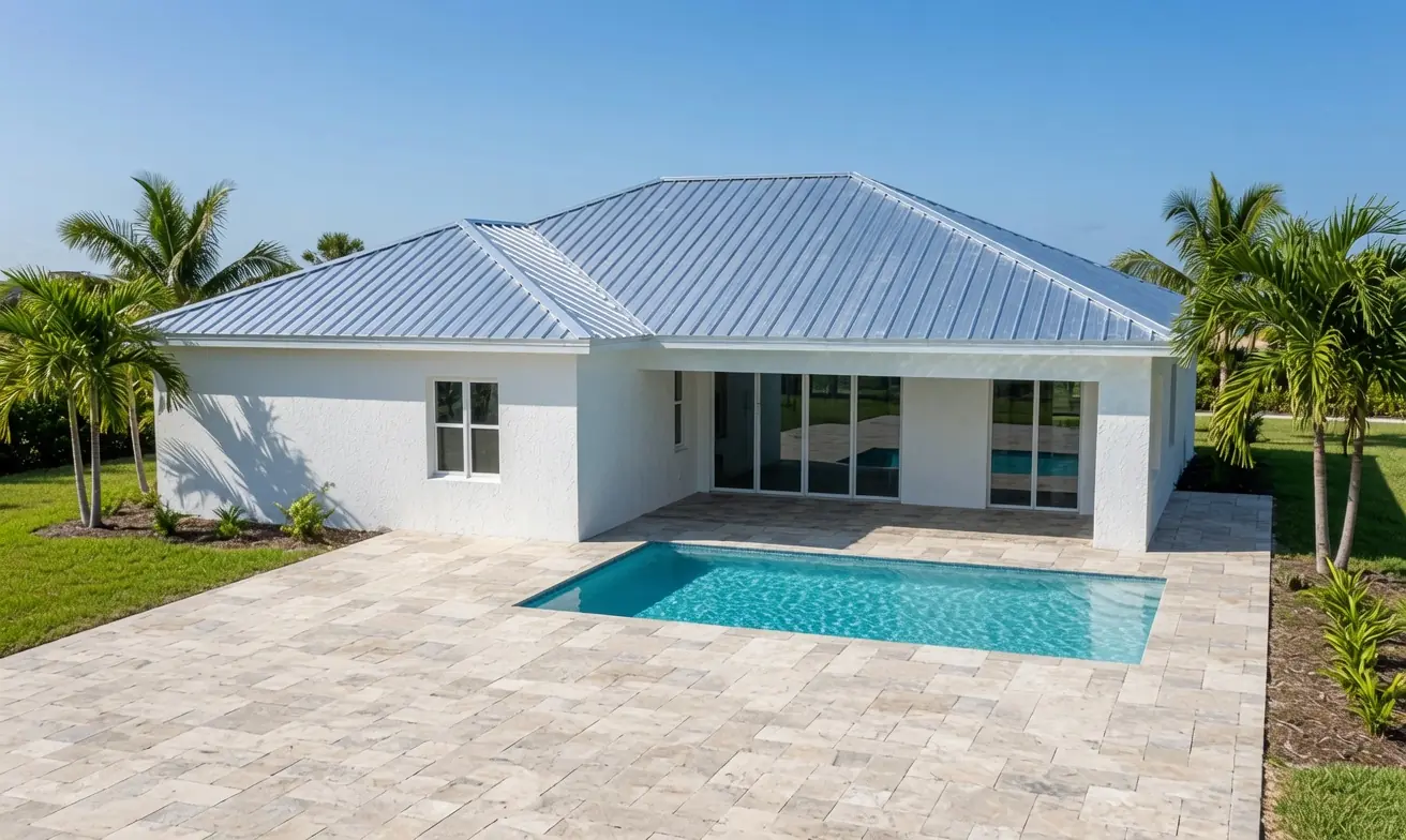Siena pool and outdoor lanai